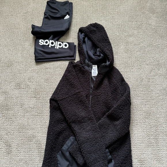 Jackets & Blazers - EUC Adidas Women’s Jacket (size XS) & Legging (size M) Bundle